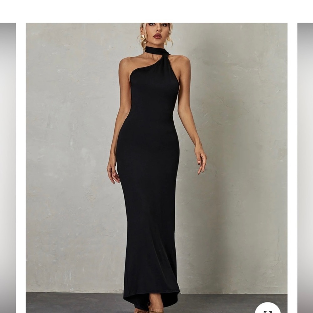 Mew Mews Toula Maxi Black Dress